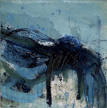 Welle II, &Ouml;l auf Leinwand