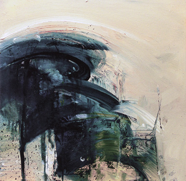 Welle II, &Ouml;l auf Leinwand