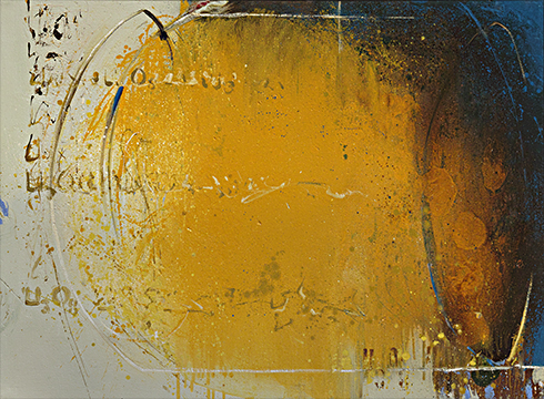 yellow cake &Ouml;l/Lw 100 x1 40 cm