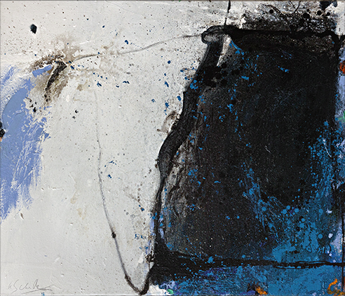 Werkreihe-Dollart &Ouml;l/Lw 100 x 120 cm