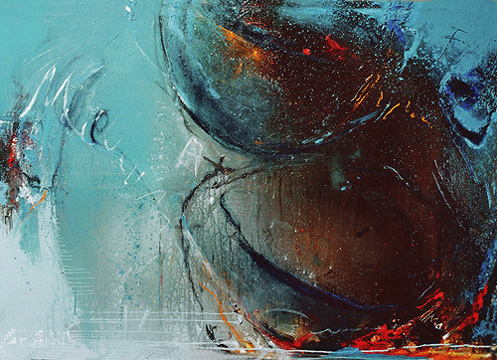Werkreihe-Medusa, &Ouml;l-Lw, 100 x 140cm