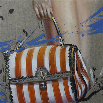 Werkreihe-Taschen- &Ouml;l/Lw 50 x 50 cm