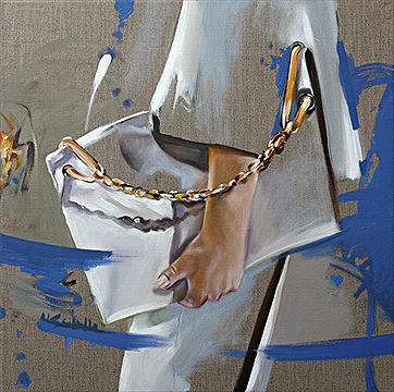 werkreihe_taschen, &Ouml;l/Lw 50 x 50 cm