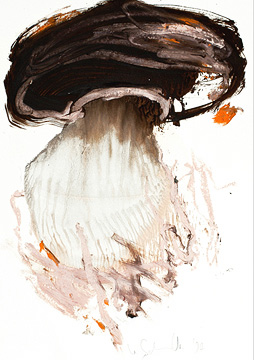 Form,  &Ouml;l/Papier, 42 x 28 cm