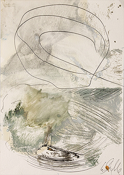 O.T.�l/Blei/Papier 29 x 21 cm