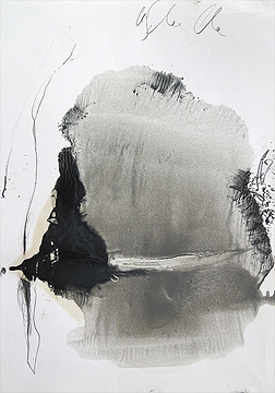 Seat �l/Blei/Papier 61 x 42 cm