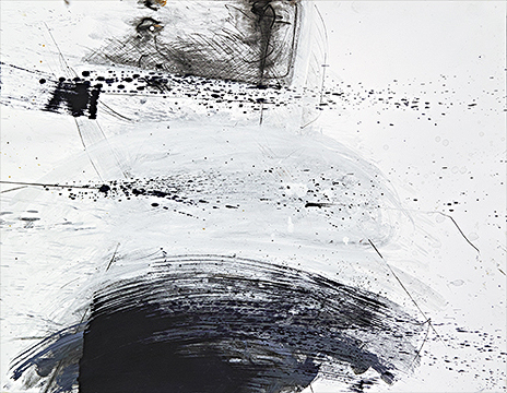 Innen - Mischt/Blei/Papier 42 x 61 cm